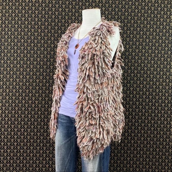 Anthro “Sherbert Loop Handknit Vest” by Dollie - Picture 4 of 14